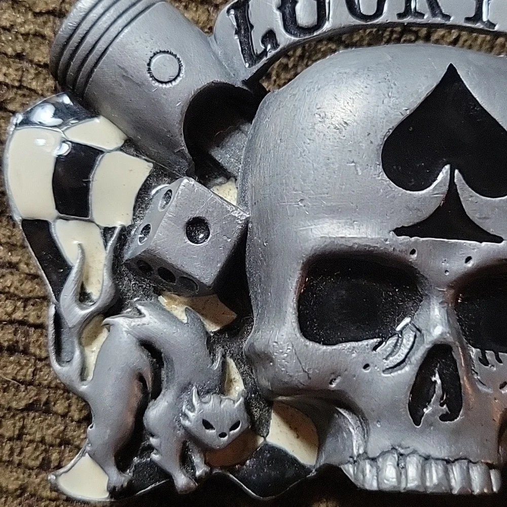 VTG Lucky 13 belt buckle - Picture 6 of 6